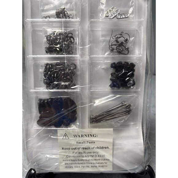 Annies Simply Beads Jet Set In Chain Jewelry Kit - Necklace & Earrings Set Mater - Picture 4 of 8